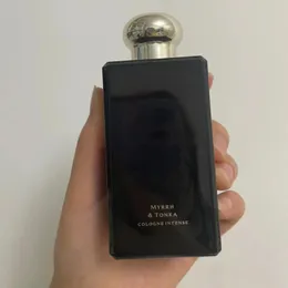 Men Zapach Oud Bergamot Kolonia Intensywna Jasmine Sambac Marigold Myrrh tonka Vetiver Złota wanilia Lady Floral Fragrance Długie 100 ml