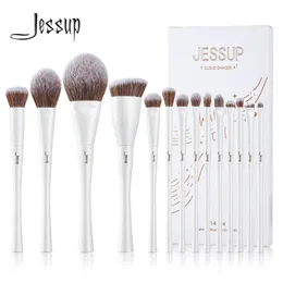 Jessup Makeup Brushes Set414pcs Make Up BrushesPremium Synthetic Foundation concealer Powder Eyeshadow Blending Brush T343 240403