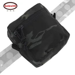 Bags SABADO GP Pouch Tactical MOLLE Tool Sundry Bag Airsoft Hunting Vest Plate Carrier Waistband Military Utility 5x6x3 Storage Pack
