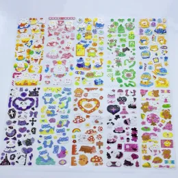 10 - 100pcs niedliche Sparkle Polco Deco Aufkleber Pack - Koreaner Kawaii Glitter Aufkleber -Siegel für Toploader, Polaroids Photokard