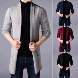 Jackets masculinos 2024 suéter de cardigan todos combinam mola malha tricô de inverno deco