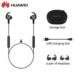 Controllo Huawei Xsport AM61 Affiorle Bluetooth IPX5 BLUETOOTH BLETooth BT4.1 Music Mic Control Wireless Sport Earfone per Android iOS