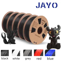 Fotografia Jayo 3D PLA PLUS/PETG/SILK/PLA META/PLA 1,75mm Filamento de impressora 3D 5kg 100% sem materiais de impressão 3D de bolha para caneta de impressora 3D