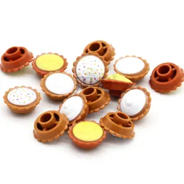 10pcs Building Building Building Pie con schema di ripieno di crema 93568PB002 DESSERT DESSERT CATE IMPIGLI