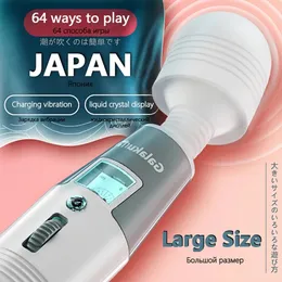 Galaku Magic Av Zauberstab Vibratoren für Frauen Erwachsener nur weiblicher erotischer Masturbator Strong Clit Stimulator Sexspielzeug Exotisches Accessoires 240312