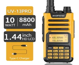 Walkie Talkie Baofeng Professional UV13 Pro 10W 999チャンネルVHF UHFデュアルバンド双方向CBハムラジオUV5R Enhanced UV136055197