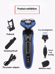 Electric Shaver 4d drei Kopf schwimmende Furniermesser Net Men039s Rasierer Wasser Waschen Rasiermesser265C9265333