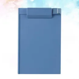 Plastikowy schowek Profilowy Profil Hardboard Paper-Paper Passing Folders for School Classrooms Office (niebieski)