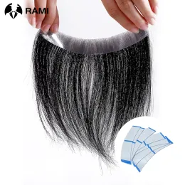 Toupees Toupees Front Männer Toupe natürliches Haarstück für Männer PU Front Toupe Remy Haare mit dünnem Haut Basis Haaransatz Toupe 100% menschliches Haar