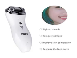 Ny hemanvändning Mini HIFU Ultraljud Antiaging Facial Skin Care Draw Draw Lyft Wrinkle Removal Beauty Machine1845981