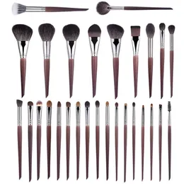 Makeup Brush Set High Quality A Full Cangzhou Animal Hair Wool Brushes For Artists 240403