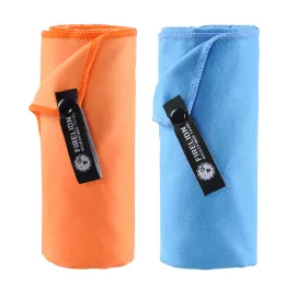 Acessórios 2pc Toalha de natação Rápida Microfiber Sports Sports Ultra absorvente Travel Camping Gym Yoga Beach Bath Cycling Toalhas