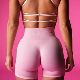 NVGTN CONTOUR SEAMLESS SHORTS Women Workout Mini Short Legging Butt Push Up Training Clothing Sports Fitness Yoga Gym Wear Lycra 240328