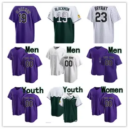 Ryan Ahon Elias Diaz Charlie Blackmon Brendan Rodgers Nolan Jones Ezequiel Tovar Brenton Doyle Elehuris Montero Kris Bryant Jake Cave Baseball Jersey Women Women