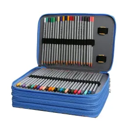 Torby 200 automatów Ołówek Organizator Organizator Pencilase Zapasy dla dziewczynki Kawaii Bag Pen Bag