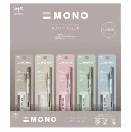 Lápis 1pc Tombow Mono Mechanical Lápis Mecânica 0,5 mm Smoky Color Limited Edition Shake Out Leads Lápis