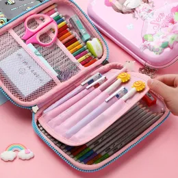 Case Case a matita kawaii unicorno ragazza carino estojo escola materiale scolastico forniture ad alta capacità kalemlik kalem kutusu piornik szkolny