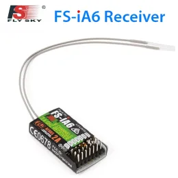 Controle FlySky FSiA6 iA6 2.4G 6CH AFHDS Receptor para FSi10 FSi6 FSi6X FS i6 Transmissor de controle remoto FPV Racer Parts