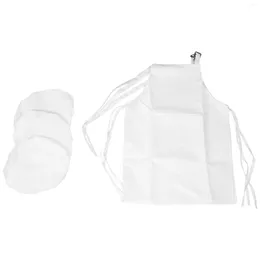 Party Decoration 6-Piece Children's Apron och Chef Hat Set Justerbart kök för matlagningsmålning