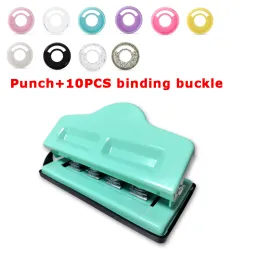 Epilatorer Notbok Scrapbooking Tool Mushroom Hole Punch Planner Disc A4A5A6 Papper Cutter Tool Office Stationery Paper Punch