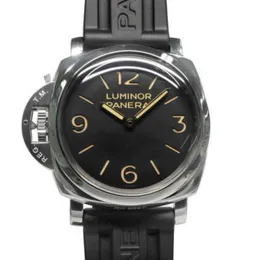 Orologi di lusso maschile orologi da polso panerrais designer reserva elettrica titanio nero automatico da 44 mm orologi meccanici automatici roy