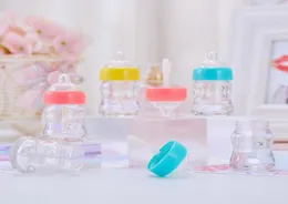 6ml Milk Baby Bottle Plastic Lipgloss Empty Tube Cosmetic Novelty Nipple Lip Gloss Packaging Container Ship1510536