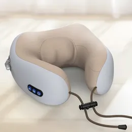 Elektryczny masażer szyi poduszka w kształcie litery U wielofunkcyjny przenośny ramię masażer szyjki macicy Travel Home Car