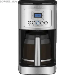 Kahve Yapıcıları 14 su bardağı programlanabilir kahve makinesi kahve makinesi tam otomatik demleme yoğunluğu kontrolü ve 1-4 fincan ayarları paslanmaz çelik y240403