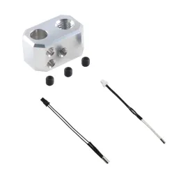 APAAZO 2 Pz CR-6 SE 100K Termistore Sensore Di Temperatura XH2.54 Terminale Parti Della Stampante 3D 24V 40W 90mm Riscaldatore A Cartuccia XH2.54 Compatibile Con CR6 SE (Color : 2pcs Thermistor