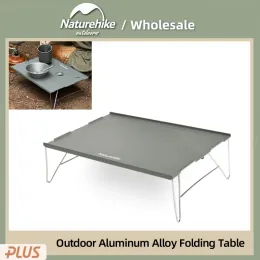 Möbel Naturehike Ultraleichter Klapptisch für den Außenbereich, Grill, tragbarer Tisch, Camping, Reisen, Mini-Teetisch aus Aluminiumlegierung, Traggewicht: 15 kg