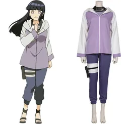 Hyuga Hinata Cosplay Kostüm Komplettset Halloween Karneval Y09033142925