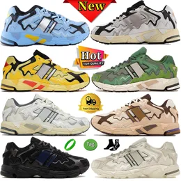 Nuovo designer Scarpe da corsa per uomini Donne Bad Bunny Response Sneaker classiche Triple crema giallo nero bianco Paso Fino Boston Day Mens Womens Low Outdoors Allenatori