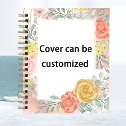 Defterler A5 Spiral Notebook Diary Özel Tasarım DIY Hediye Özelleştirilmiş Logo Kapağı A4 Baskı Servisi