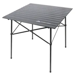 Tavolo da campeggio roll top arredamento, tavolo pieghevole per barbecue esterno grigio mesas pieghevole leggera plegables