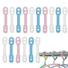 Hangers Hanger Buckle 20pcs Non-Slip Fixed Durable Windproof Sturdy Laundry Supplies For Outdoor Indoor Clothes