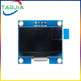 1,3 "1,3 -Zoll -OLED -LCD -Bildschirmanzeigemodul White Blue SH1106 128x64 12864 SPI I2C Kommunizieren 128*64 4Pin 7Pin