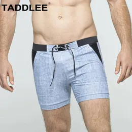 Mäns badkläder Taddlee Mens Swim Briefs Bikini Baddräkter