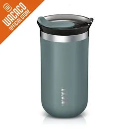 WACACO Octaroma Vacuum Insulated Coffee Mug Double-wall Stainless Steel Travel Tumbler 6/10/15 fl oz thermo Valentines Gift 240326