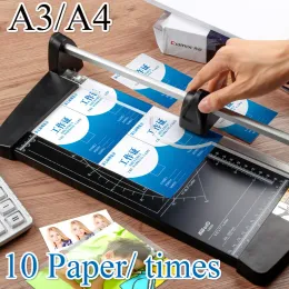 Papper bärbar legering A4 A3 Precision Paper Cutter Photo Trimmers Diy Scrapbook Cut Tools Cutting Mat Board Home Office Supplies