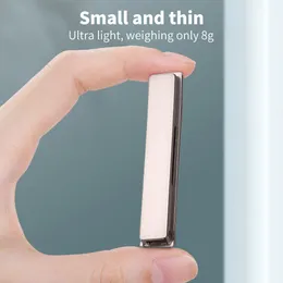 Ultra Thin Foldble Mobile Telefon Holder Bracket Magnetic Metal Alloy Desktop Mobiltelefon Stells Universal Phone Support Kickstand