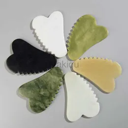 Massage Stones Rocce Jade Stone Gouache Scacciale Sawtooth GUA STRUMENTI MASSAGGIO PER BODY MERIDIAN RACCHING FATTO SOLORE SELLA DELLA PELLE DELLA DELLA DELLA DELLE SCHEMA DELLA SPA DI BELLEZZA SPA 240403