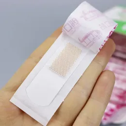 2024 Neues 100pcs/Pack Erste-Hilfe-Kit Transparent Wund Adhäsive Gips Medizinische Anti-Bakterien Bandages Sticker Home Travel für Erste Hilfe