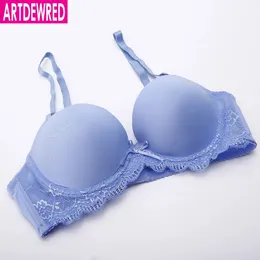 حمالة الصدرية للنساء لأعلى لتغطية مثيرة A B C Cup Bras Solid Solfless Bralette Top Lingerie Ultrathin Female Industy 240326