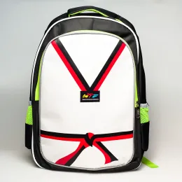 Prodotti Taekwondo Borsa imitazione Taekwondo Borsa zaino in stile cinturini larghi cinghie comodi bere traspiranti 44cm*33cm*14 cm