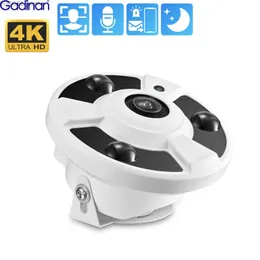 Other CCTV Cameras Gadinan wired face detection camera 4K 8MP 17mm highdefinition night vision audio recorder panoramic video monitoring IP camera POE XMeye Y24040