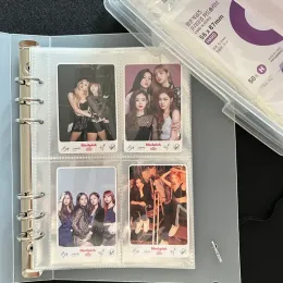 Maniche a schede corea originali da 50 pcs/pacchetto clean acido chiaro-non cpp cpp duro da 3 pollici di phoocard olografico di album di album Binder