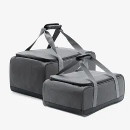 Barınaklar piknik sepeti açık kamp gaz sobası gaz tenekesi tencere taşıma çantası depolama çuval (sadece bir çanta)