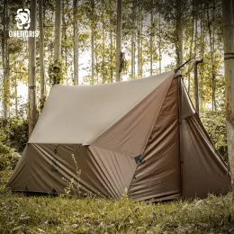 Shelters OneTigris ROCDOMUS Hängematten-Markise, Hot-Zelt, kompatibel mit Holzofen, wasserdicht, Outdoor-Plane, Überdachung/Regenfliege, Camping-Abdeckung