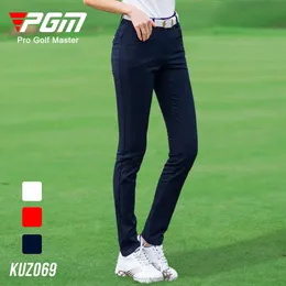 PGM Golf Women Pants Summer Spring High Elastic Ladies Brouser дышащие Slim Quick Dry Dry Pant xsxl Kuz069 240401