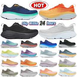 Mens Womens Bondi 8 Running Shoes for men women Triple Black White Bellwether Cloud Summer Song Goblin Blue Shifting Sand Outdoor trainers sports Sneakers